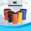 Bags 40L Swimming Bag PVC Storage Dry Bag Waterproof Outdoor Sports Camping Hiking Canoe Kayak Rafting Travel Kit Sack Backpack