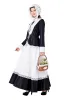 halen European Manor maid beer vintage garden Maid lg Skirt Costume Y5pb#