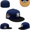 Męski baseball Yankees Dopasowane rozmiar Hats la Snapback Hats World Serie