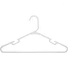 Hängare Wisconic Adult Plastic Clothing Hanger Slotted For Strappy Shirts 60 Pack White