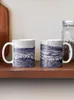 Mugs Winter Hill Light Grey Coffee Mug Coffe Cups Personliga gåvor