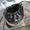 Fashion luxury bags ladies designer bag 22 handbag mini small Metallic Distressed Letter crossbody shoulder Bag tote bag handbag bucket bag Calfskin 10A expensive