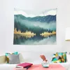 Tapestries Mist Reflection Tapestry Wall Art Decor