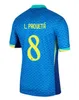 23 2024 Brazylijska koszulka piłkarska Neymar Jr Brasil Casemiro Narodowa drużyna G.jesus P.Coutinho Home Away Men Kids L.paqueta T.Silva Pele Marcelo Vini Jr Football Shirt Minodoli