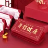 Cadeau Wrap Chance Sac d'argent Enveloppe Année chinoise DIY Emballage Stretch Lucky Red Wishes Creative Bénédiction