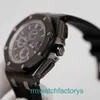 Top AP Relógio de Pulso Epic Royal Oak Offshore 26405CE Relógio Masculino Preto Cerâmica Fluorescente Ponteiro Digital Automático Mecânico Relógio Mundial Famoso Relógio Suíço