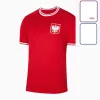 Polonia 2024 LEWANDOWSKI Maglie da calcio UOMINI BAMBINI KIT Polonia 2025 ZIELINSKI MILIK ZALEWSKI SZYMANSKI Maglia da calcio polacca Polen uniforme ragazzo 24 25 Pologne BEDNAREK