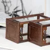 TEA TRAYS Solid Wood Pot Stand Chicken Wings Multi-Treasure Pavilion Chinese Wood Pet Display Handgjorda Crafts Decor