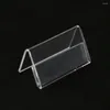Frames 40pcs 2x4cm Acrylic Sign Display Stand Price Of Business Card Label Board Tools Nail Art