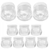 Bouteilles de stockage 10 pcs crème bouteille pots voyage visage conteneur remplissage distribuer beurre corporel