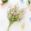 Fiori decorativi Rami di fiori artificiali realistici per decorazioni di uova di Pasqua fai da te Ampio esente da manutenzione