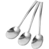 Set di stoviglie da 3 pezzi cucchiai pubblici buffet che serve cucchiai cucina in acciaio inossidabile