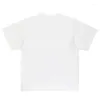 Men's T Shirts 24ss White ERD Printed Character T-shirt Trendy Fashion Women's Loose Casual Short Sleeve