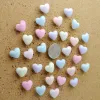 Chopsticks 30pcs Heart Shaped Push Pin Decorative Pushpin Cork Board Safety Thumbtack Office Pin DIY Stationary Binding Supplies Wall Nail