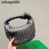 BottegVenetas Top Jodie Bag Woven Bags Mini Womens Tidal Cloud Advanced Weaving Handbag Personalized Handheld High Beauty Knot with Logo