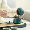 مجموعة Teaware Sets بسيطة وخفيفة فاخرة شاي درج شاي مجموعة هدية أعمال محمولة