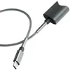 Bols Câble de chargement d'interface USB pour cordon de chargeur magnétique Vuse Alto, conception universelle 45 cm (USB-A noir)