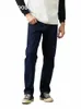 Simwood 2024 Spring New 13oz Tiny Thermolite Fabric Jeans Men Plusサイズ高品質のデニムズボンM7HU＃