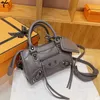 16% OFF Designer bag 2024 Handbags Womens Paris Motorcycle Handbag Fashion Trend One Shoulder Crossbody