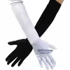 Anime Maid Cosplay Kostüm Handschuhe 22 cm 42 cm 52 cm Etikette Elastische Enge Spandex Sonnenschutz Handschuhe Schwarz Weiß B5Gf #