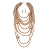 FY Europa e Stati Uniti esagerazione della moda multistrato collana di perle lunga catena di maglioni gioielli Y2007302039