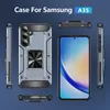 iPhone 15 Pro Max 14 Plus 13 Samsung A05 A15 A35 A55 5G Magnetic Car Holder Ring Cover 용 최신 킥 스탠드 전화 케이스