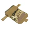 Bolsa de acessórios com contrapeso camuflado, bateria Capacete tático RÁPIDO