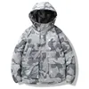 2024 Inverno dos homens Novo Estilo Militar Camoue Down Jacket Curto Frio Protecti Espessamento Com Capuz Jaqueta Quente Y0QQ #