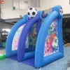 Free Delivery outdoor activities 3x2x3mH(10x6.5x10ft) inflatable football goal soccer shooting sport game for sale