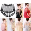 Scarves Bridal Lace Shawl Fashion Party Casual Wedding Cape Tulle Summer Evening Dress Women