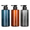 Ensemble 12pcs x 300 ml 500 ml Récipient de pompe de lotion de shampooing vide, Dissiser Gel Plastique Bouteille de berge