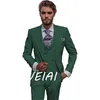 Neue Ankunft Männer Hochzeit Anzüge 3 Stück Formale Busin Beste Männer Bräutigam Tragen Smoking Blazer + Weste + Hosen Kostüm homme Mariage 642p #