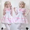 Plus Size Sexy Meid Cosplay Zacht Meisje Lolita Princ Dr Disfraz Japanse Anime Cafe Serve Kleding Boog Disfraz Dienstmaagd H2px #