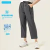 Active Pants Mermaid Curve 2024 Spring Summer Outdoor Sports Casual Loose Straight Tube Water Cooled Quick-Dry 3/4 Women
