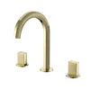 バスルームシンクの蛇口Skowll Faucet 3 Hole bessel Modern Vanity2ハンドル洗面所の広範なバスSK-061012