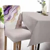 Sandalye, soyut modern mermer doku kapağı seti mutfak streç spandeks koltuk slipcover ev yemek odası