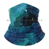 Berretti Berretti Galaxy Smeraldo Cappello lavorato a maglia Universo verde Stelle Natura Bella Navetta di pianeti dello spazio esterno piuttosto naturale