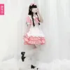 Halen Kostümleri Kadın Hizmet Edin Cosplay Kostümleri Maid Nisan Nisan Seksi Kadın Kıyafet Anime Dr Lolita Cat Girl Kostüm Q9XC#