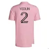 T-shirts pour hommes 23 24 Inter Miami Soccer Jerseys CF Matuidi Higuain Campana Yedlin Beckham MLS Football 2023 2024 Messis Home Away Arge Ot2Kj