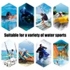 Zwemkleding voor heren Sneldrogend zwempak met lange mouwen Zonbestendig strand-T-shirt Snorkelen Surfpak Watersporttop 24327