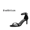 Klänningskor 2024 Summer Womens Pumps Fashion Elegant Wedding Social Sandals for Ladies 6 CM 8 10 Classic Sexy Office High Heels