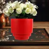 Vaser 2st Festival Flower Vase Plastic Bucket Floral Arrangement Plant