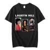 Rapper Lauryn Hill Musikalbum Grafik T-Shirt Herren Damen Vintage Casual Kurzarm T-Shirt Fi Hip Hop Rock Streetwear Z6d0 #