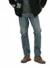 SIMOWOD HIGH Standard Series 2024 Spring Nowe zwykłe proste dżinsy Mężczyźni 13,7 uncji dżinsowe spodnie i5fl#