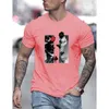 summer T Shirts For Men T-Shirt Fr Graphics O-Neck Pullovers Oversized Short Sleeve Top Daily Clothing Casual Mens Shirt Tee f4ns#