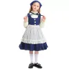 Costume da cameriera della fattoria pastorale per ragazza abbinamento per bambini Dr D6ZZ #