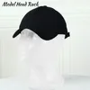 Wall Clocks Female Foam Mannequin Head Model Hat Wig Display Stand Rack White