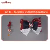 Stokta Uwowo Yoimiya Cosplay Maid Costume S-3XL Genshin Etki Fanart Cosplay Yoimiya Cosplay Yoimiya Maid Dr Halen cos R11U#