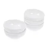 Cups Saucers 5 Pcs White Palette Color Mixing Trays Stirring Artist Paint Dish Snack Melamine Pigment Container A5 Graffiti Oil