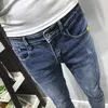 wholesale Jeans da uomo slim-fit piedi piccoli primavera estate casual stile coreano stretch trend spirito sociale ragazzo pantaloni alla caviglia J0dN #